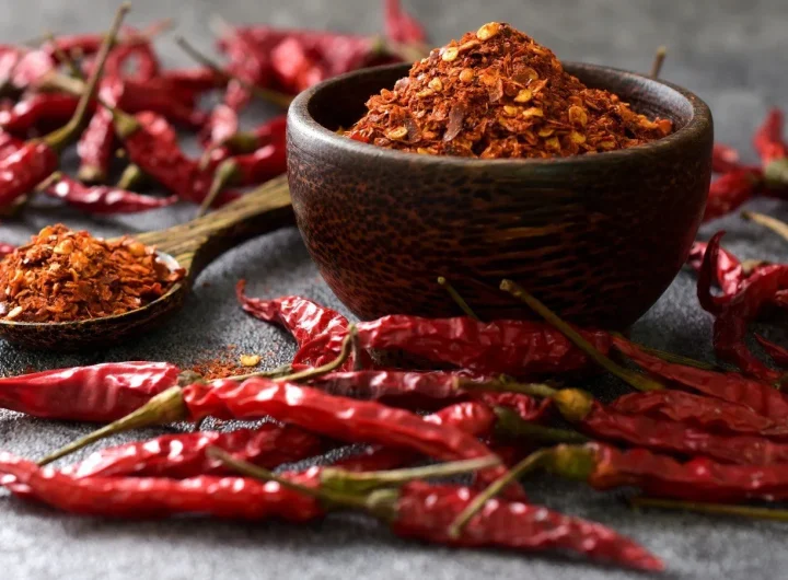 sušenje ljutih papričica i upotreba kao začin
