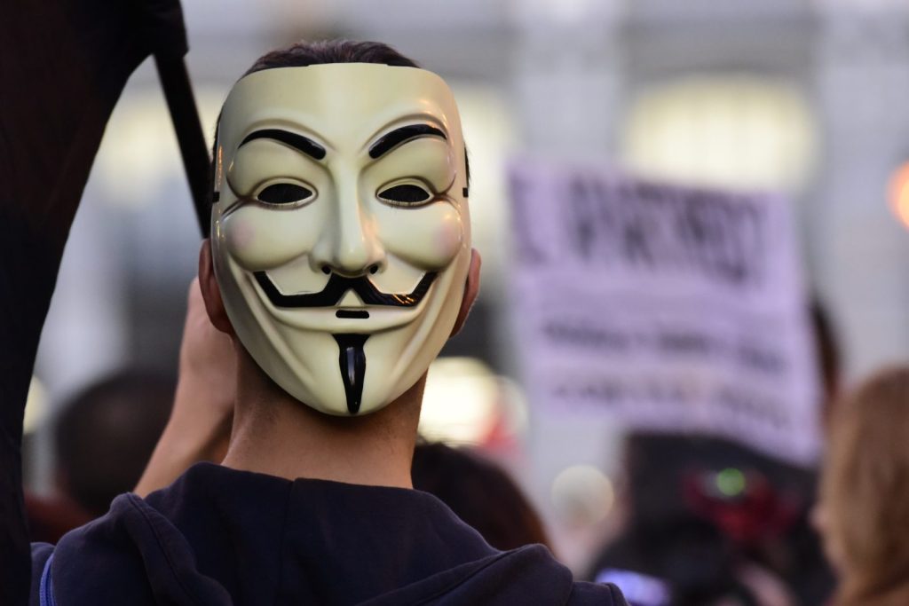 Maska Guy Fawkes Kao Simbol Otpora