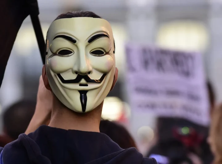 Maska Guy Fawkes Kao Simbol Otpora