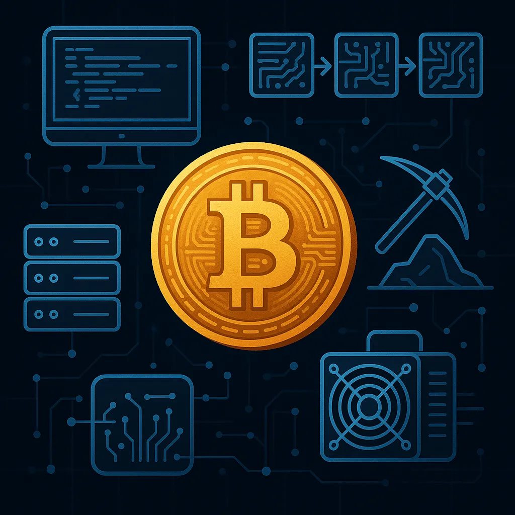 Detaljni Vodič: Kako Radi Bitcoin: Blockchain Tehnologija, Mreža i Rudarenje