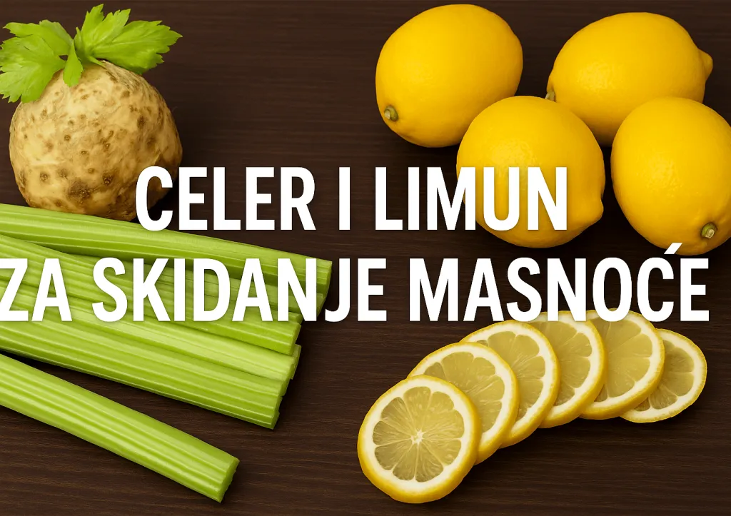 Kako Celer i Limun Pomažu u Mršavljenju i Snižavanju Masnoća
