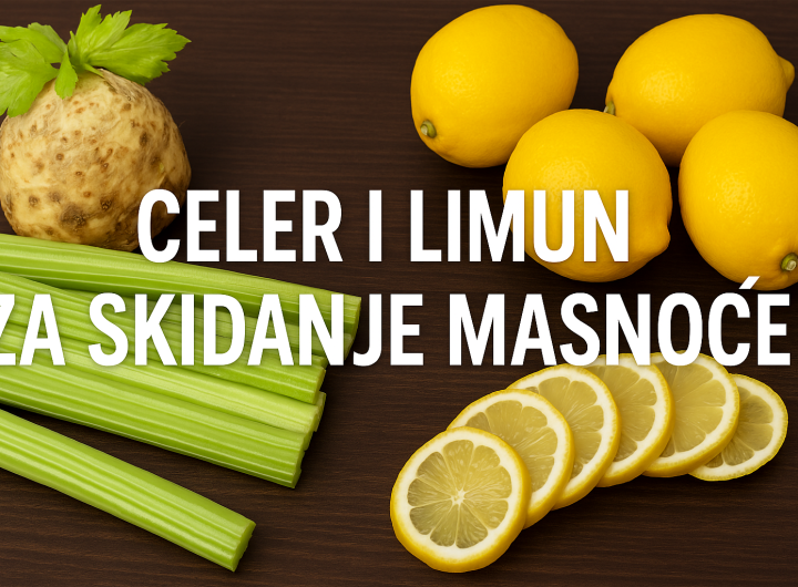 Kako Celer i Limun Pomažu u Mršavljenju i Snižavanju Masnoća