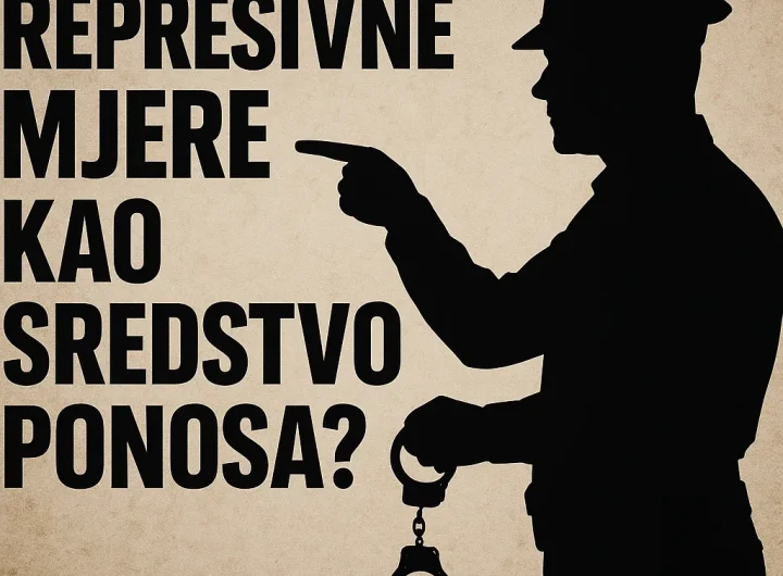 Što je Represija? Zašto je Opasno da Policija Promovira "Represivne Mjere" – Jezik Sile u Demokraciji