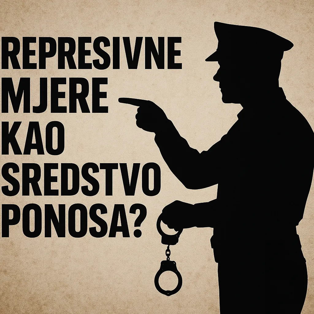 Što je Represija? Zašto je Opasno da Policija Promovira "Represivne Mjere" – Jezik Sile u Demokraciji