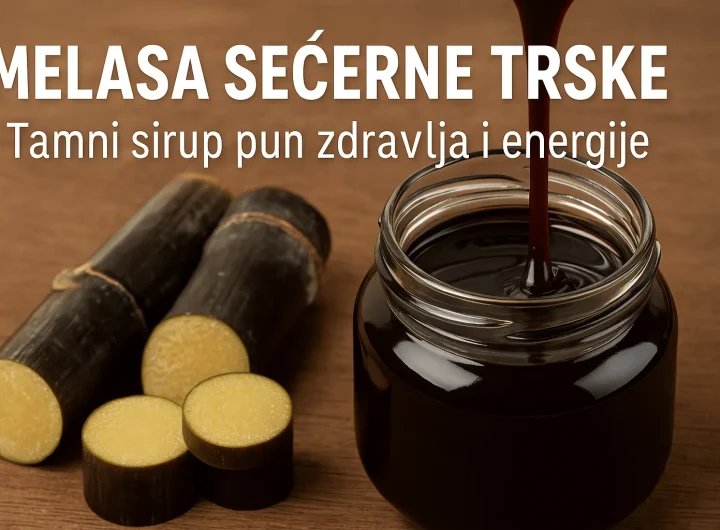 Melasa Šećerne Trske – Prirodni Zaslađivač pun Minerala i Energije