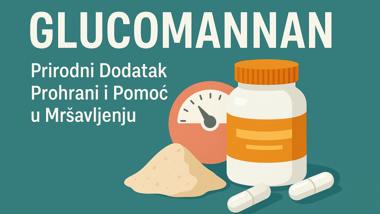 Glucomannan: Prirodni Dodatak Prehrani i Saveznik u Mršavljenju