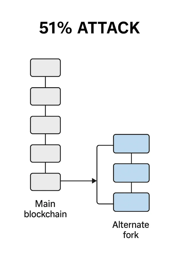 51% attack, blockchain 51% napad, fork blockchaina