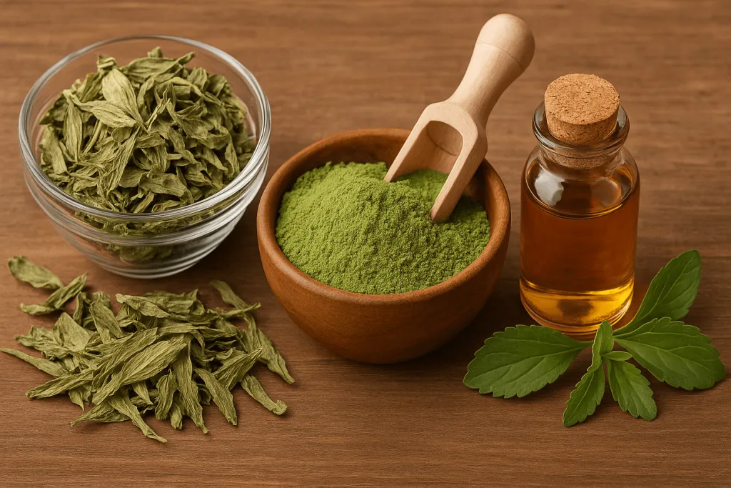 Kako Napraviti Ekstrakte i Prah od Stevije za Svakodnevnu Upotrebu