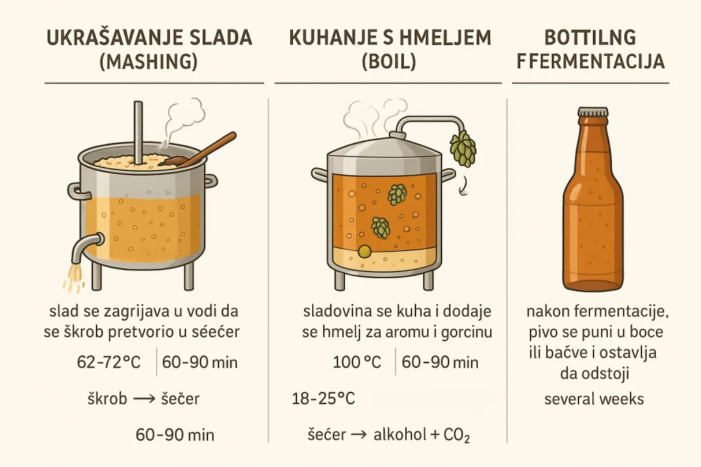 procesi u proizvodnji piva