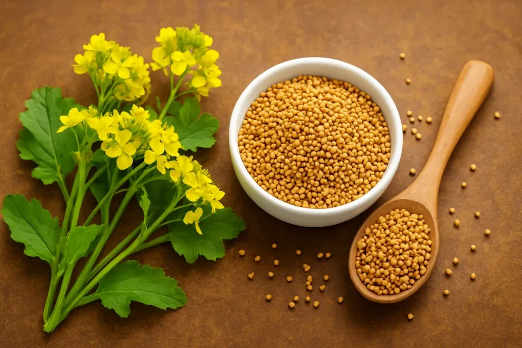 Senf: Sve o Gorušici, Sortama, Uzgoju i Kulinarskoj Upotrebi