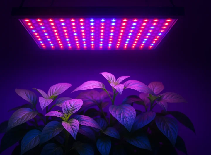 LED Rasvjeta za Uzgoj Bilja – Puni Spektar Svjetla za Optimalan Rast, Cvatnju i Zdravlje Biljaka