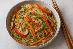 Recept: Veganski Stir-Fry s Konjac (Shirataki) Rezancima i Povrćem