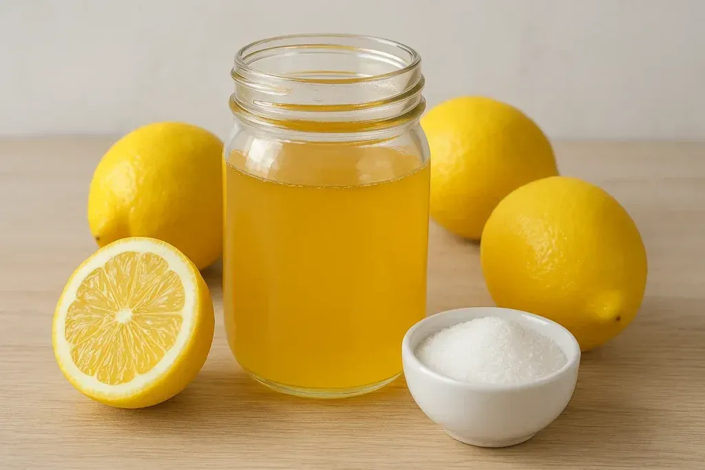 Sirup od Limuna Bez Kuhanja – Prirodan, Zdrav i Jednostavan Recept