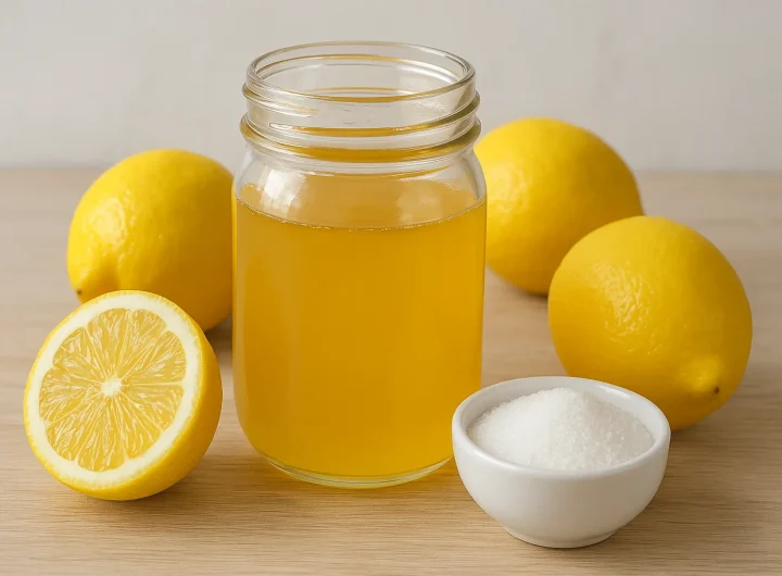 Sirup od Limuna Bez Kuhanja – Prirodan, Zdrav i Jednostavan Recept