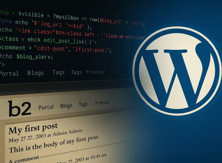Kako je Nastao WordPress i Njegov Preteča b2/Cafelog: Priča o Revoluciji Weba i Slobodi Stvaranja
