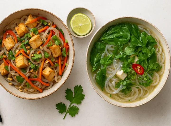 Veganski Konjac Recepti: Pad Thai i Pho za Zdrav i Niskokaloričan Obrok