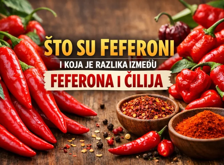 Što su Feferoni i Koja je Razlika Između Feferona i Čilija