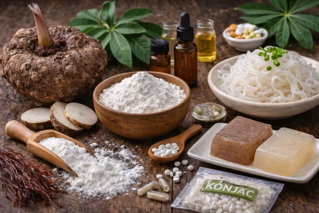 Konjac (Konjak) Biljka, Zdravlje i Upotreba