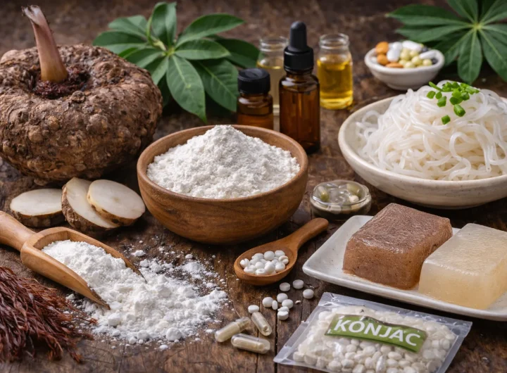 Konjac (Konjak) Biljka, Zdravlje i Upotreba