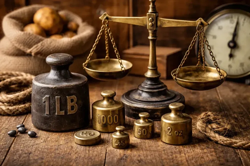 Librica, Funta i Kilogram: Stare Mjerne Jedinice Težine, Regionalne Razlike i Kako su se Koristile u Praksi