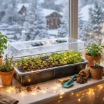 Kako Koristiti Prozorsku Dasku Kao Mini-Staklenik Tijekom Zime