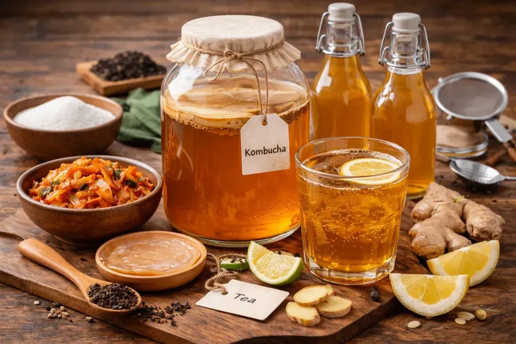 Kako Napraviti Domaći Kombucha Čaj – Vodič za Početnike