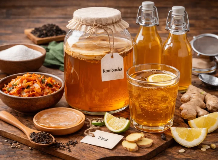 Kako Napraviti Domaći Kombucha Čaj – Vodič za Početnike