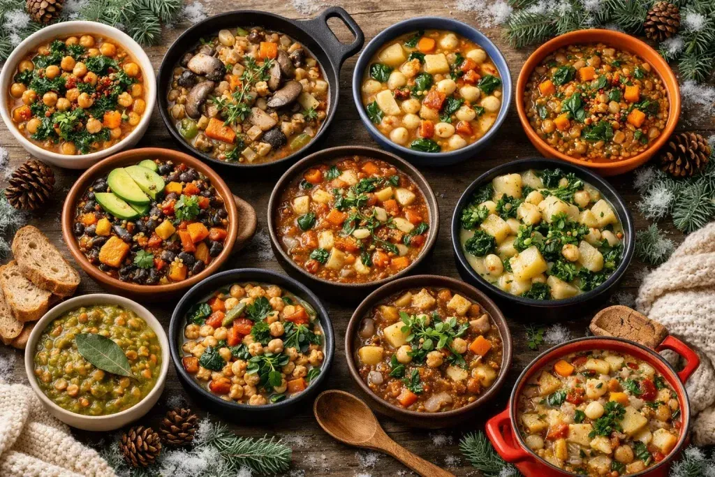 Top 10 Veganskih Zimskih Variva Koja Griju Dušu i Tijelo