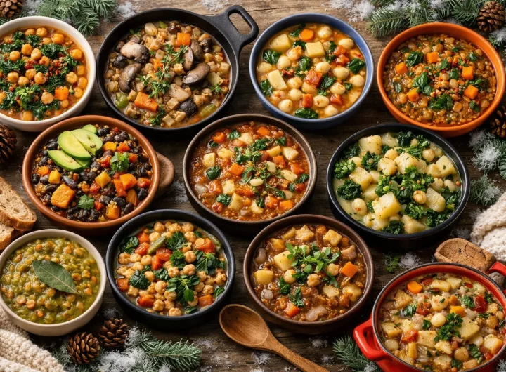 Top 10 Veganskih Zimskih Variva Koja Griju Dušu i Tijelo