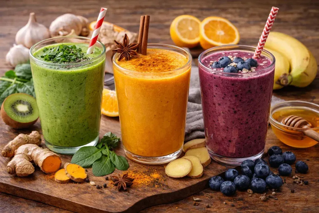 Zimski Smoothie Recepti za Snažan Imunološki Sustav