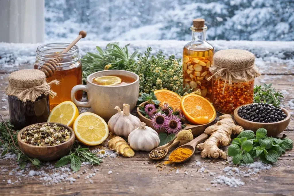 Prirodna Zaštita od Prehlade i Gripe: Ljekovito Bilje i Narodni Recepti