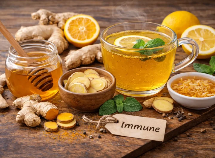 Kako Koristiti Med, Limun i Đumbir za Prirodno Jačanje Imuniteta