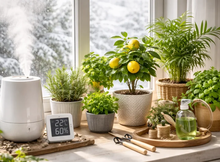 Kako Stvoriti Optimalnu Mikroklimu za Biljke u Stanu Zimi