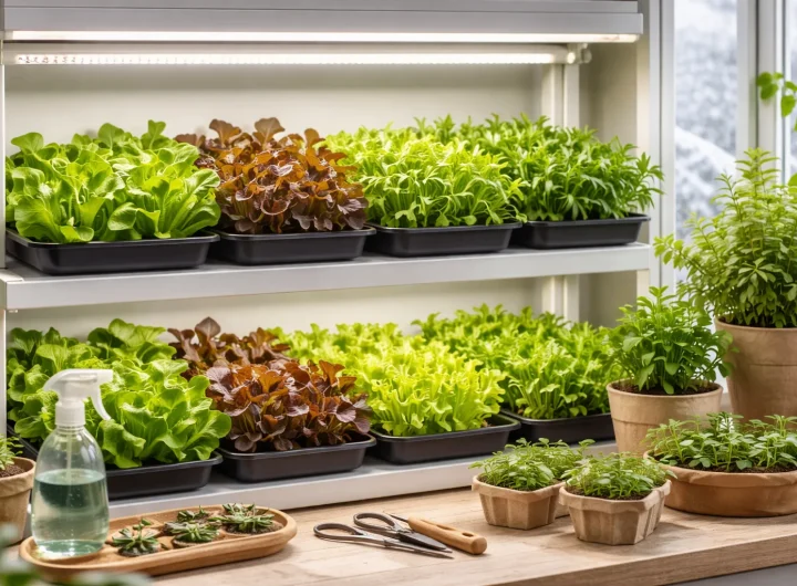 Kako Uzgojiti Zimske Salate u Zatvorenim Uvjetima