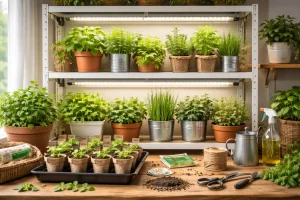 Kako Pokrenuti Indoor Uzgoj Začina uz Minimalan Trošak (Budget Setup)