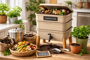 Kako Izraditi DIY Komposter za Mali Stan