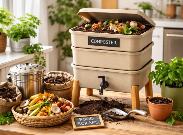 Kako Izraditi DIY Komposter za Mali Stan