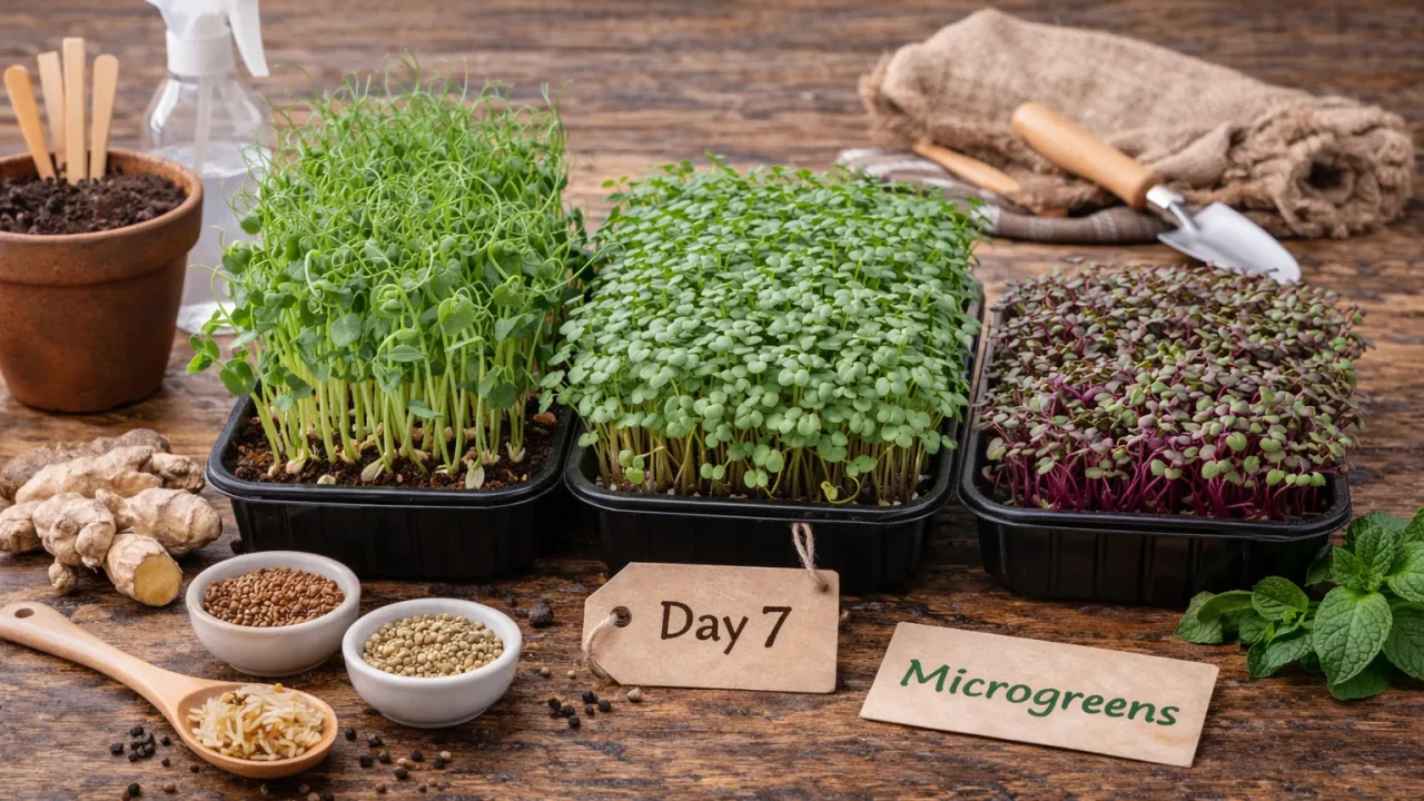 Kako Uzgojiti Microgreens u 7 Dana – Jednostavan DIY Sustav