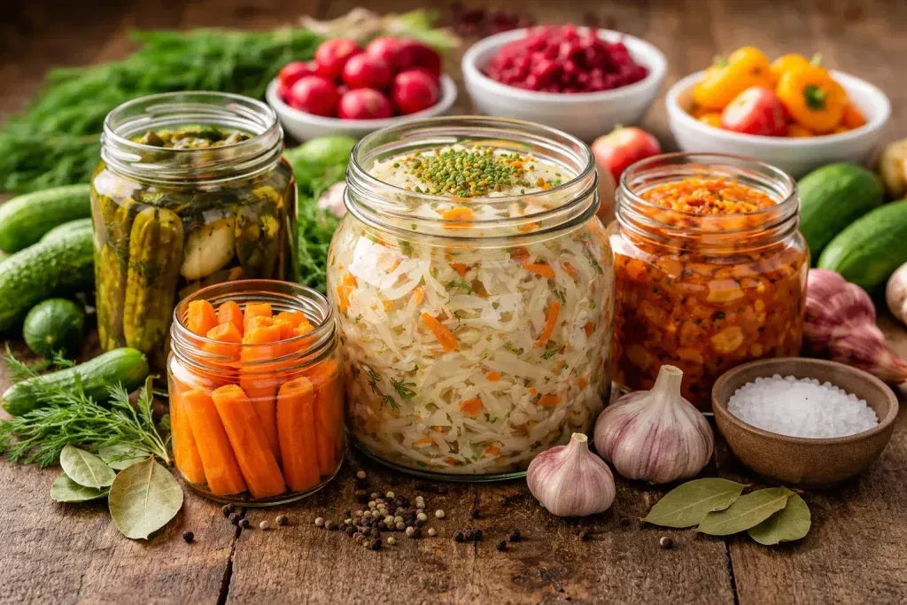 Kiseljenje Povrća i Fermentacija: Potpuni Vodič za Razlike, Nutritivnu Vrijednost i Zdravstvene Prednosti