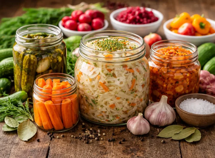 Kiseljenje Povrća i Fermentacija: Potpuni Vodič za Razlike, Nutritivnu Vrijednost i Zdravstvene Prednosti