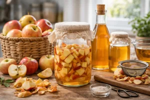 Kako Napraviti Domaći Jabučni Ocat od Ostataka Jabuka