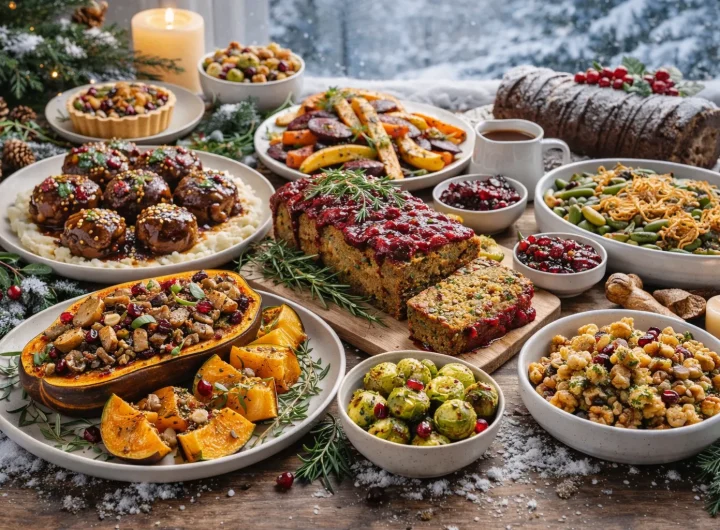 Najbolje Veganske Blagdanske Delicije za Zdravu Zimsku Trpezu
