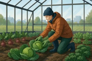 Uzgoj zimskog povrća u zimskom vrtu ili stakleniku — vodič za urbane vrtlara