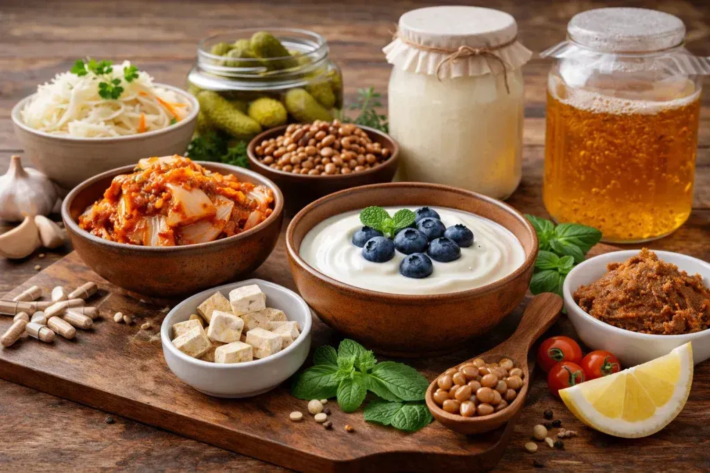 Probiotici u Hrani: Koje Namirnice su Najbogatije Dobrim Bakterijama