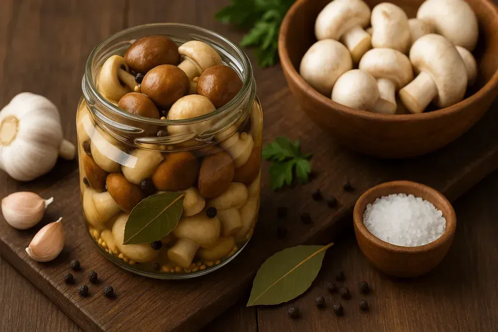 Kako Kiseliti Gljive – Potpuni Vodič za Sigurno i Ukusno Kiseljenje Gljiva Kod Kuće