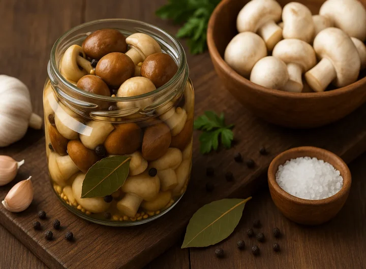 Kako Kiseliti Gljive – Potpuni Vodič za Sigurno i Ukusno Kiseljenje Gljiva Kod Kuće
