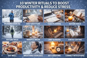 10 Zimskih Rituala Koji Poboljšavaju Produktivnost i Smanjuju Stres