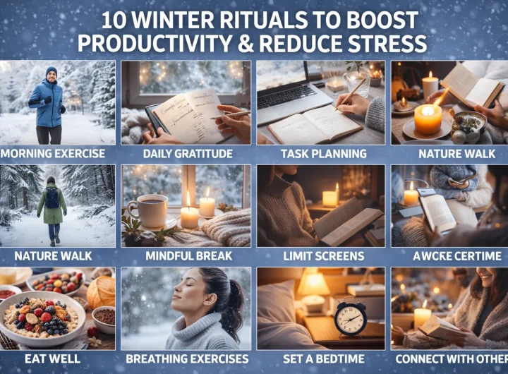 10 Zimskih Rituala Koji Poboljšavaju Produktivnost i Smanjuju Stres