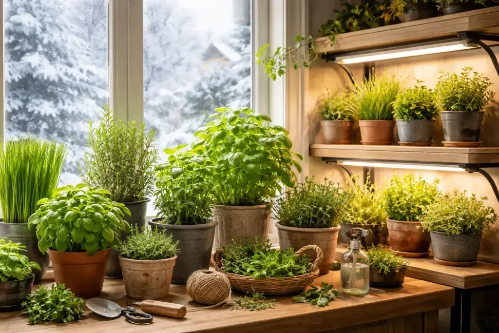 Kako Zzgajati Bilje u Zatvorenom Prostoru Tijekom Zime