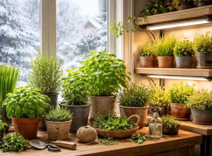 Kako Zzgajati Bilje u Zatvorenom Prostoru Tijekom Zime